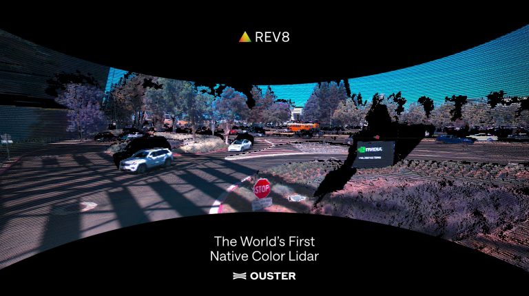 Native-color Rev8 lidar from Ouster targets Level 4 AV development.
