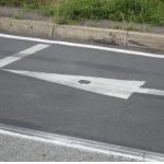 Figure 1: Inductive loops on a motorway (traffic and speed monitoring) and an urban road (traffic light cycle control); a magnetic sensor (right).