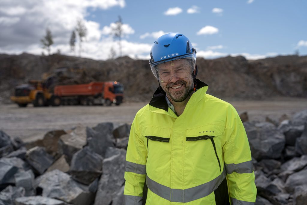 Ingo Sturmer, CTO at Volvo Autonomous Solutions.
