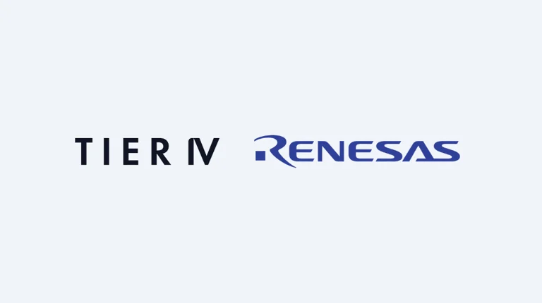 Tier IV and Renesas collaborate on open AI-native platform for SDVs Tier IV and Renesas logos on a white background.